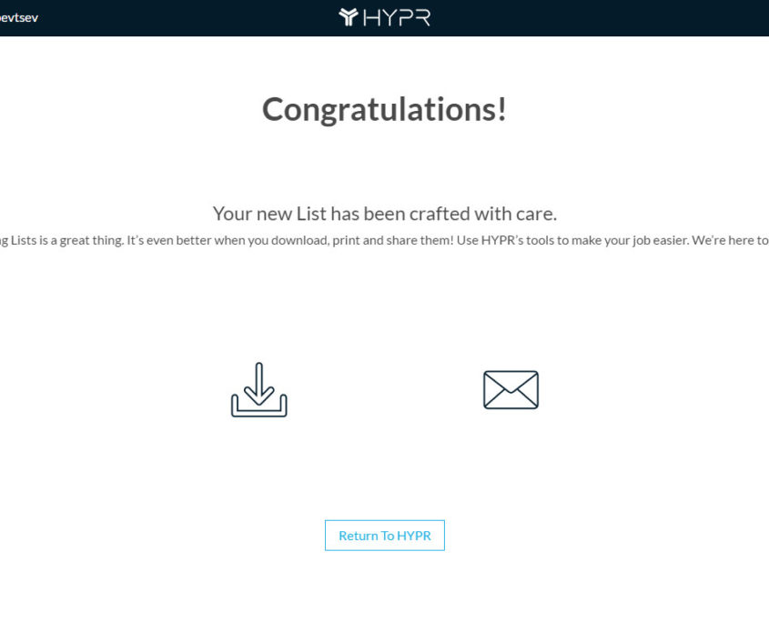 Congratulation message